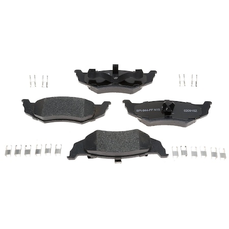 R/M Brakes BRAKE PADS OEM OE Replacement Metallic Includes Mounting Hardware MGD782MH